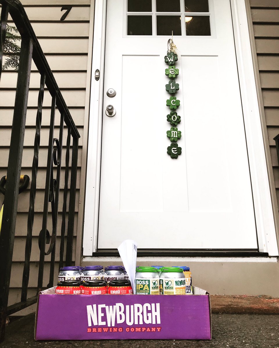cjmumms1's tweet photo. I don’t usually tweet, but when I do it’s @NewburghBrewing   Thanks for the beer delivery!  @MamaMumms https://t.co/KrL40ku2jk