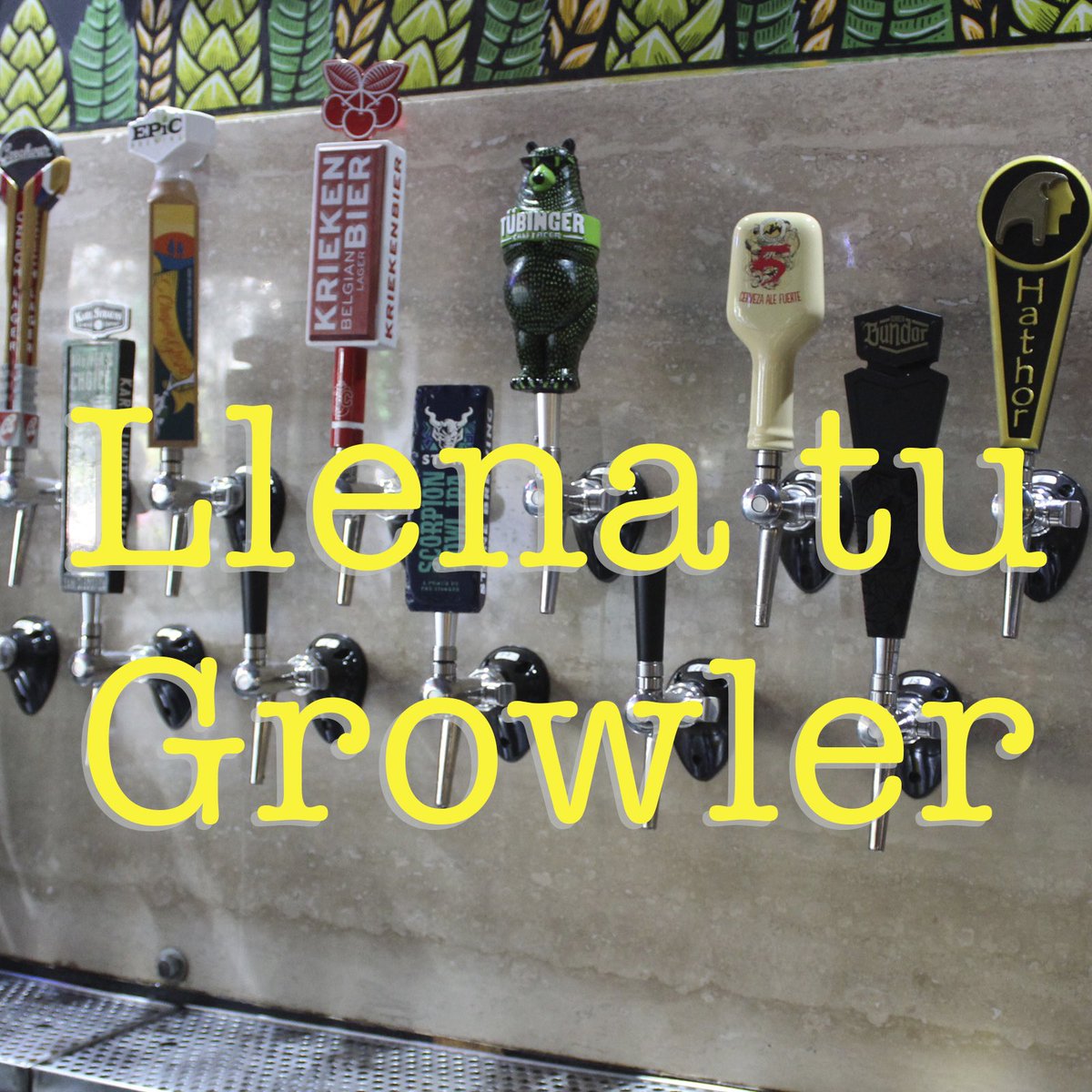 Estamos llenando growlers desde las 15:00 horas, te esperamos.