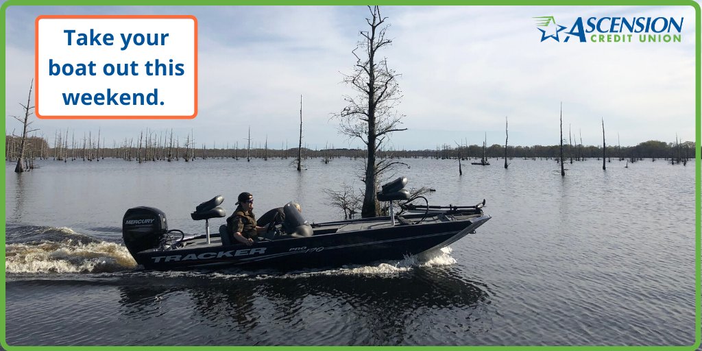 Ascension_CU's tweet photo. 🎣 This weather is perfect fishing weather! Don't miss out because you can't afford your boat. ➡️ Switch to Ascension and ditch those other guys!⬅️
https://t.co/Tc7SitSCHw |225-621-2800| #AscensionRocks #AscensionCURocks
#AscensionParish #BankingOnlyBetter #Boat #Fishing https://t.co/0kAFswtCGV