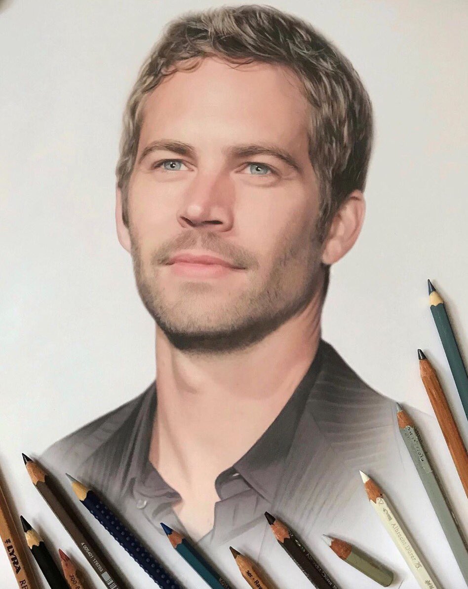 #paulwalker fan art New one ❤🙌😍 

#TeamPW 💙