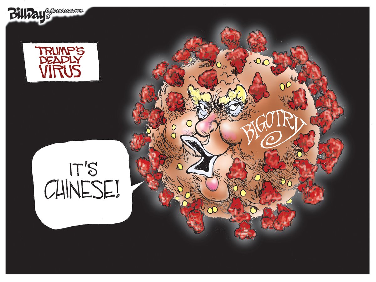BillDaytoons's tweet photo. Coronabigotry https://t.co/uSnDkVYtwd