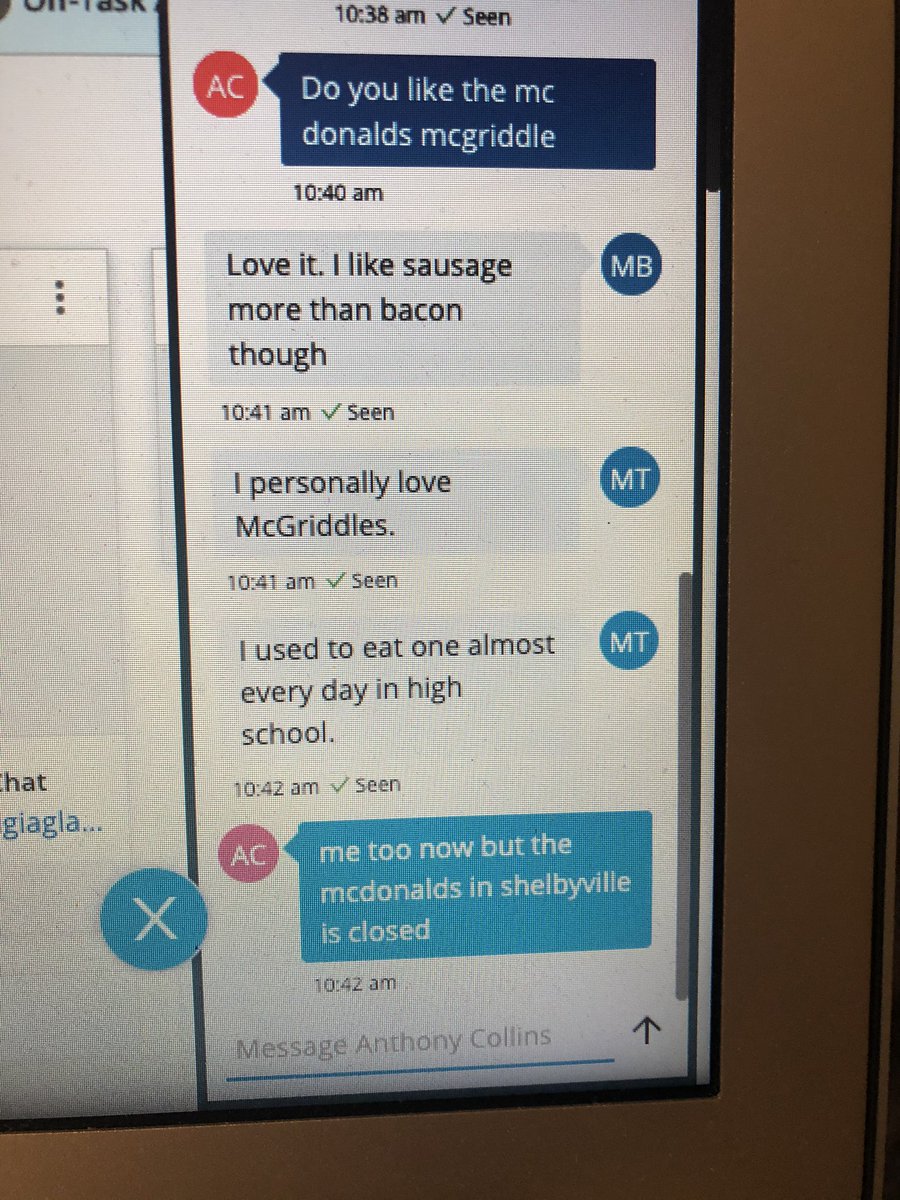 Kids are working hard, missing the daily interactions, but the silly conversations @MCMS_TheaSmith  and I are having through GoGuardian with our students are keeping us together during these weird times. <a href="/MCM_Principal/">Donna Jones Hocker</a> #SCNTIDays