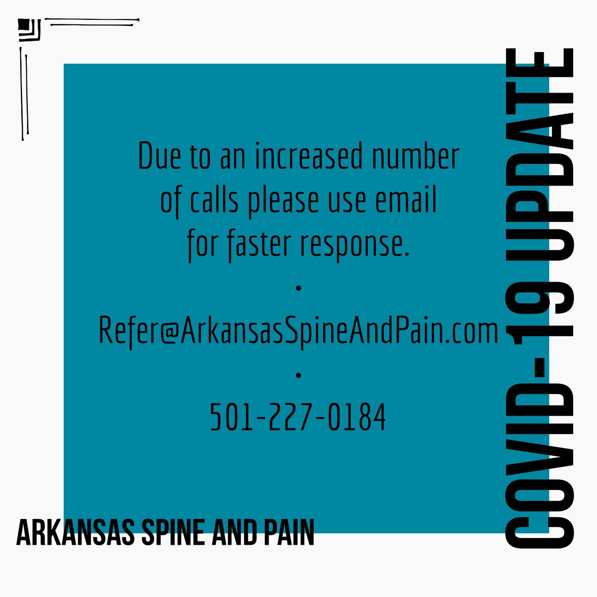 Arkansas Spine & Pain tweet media