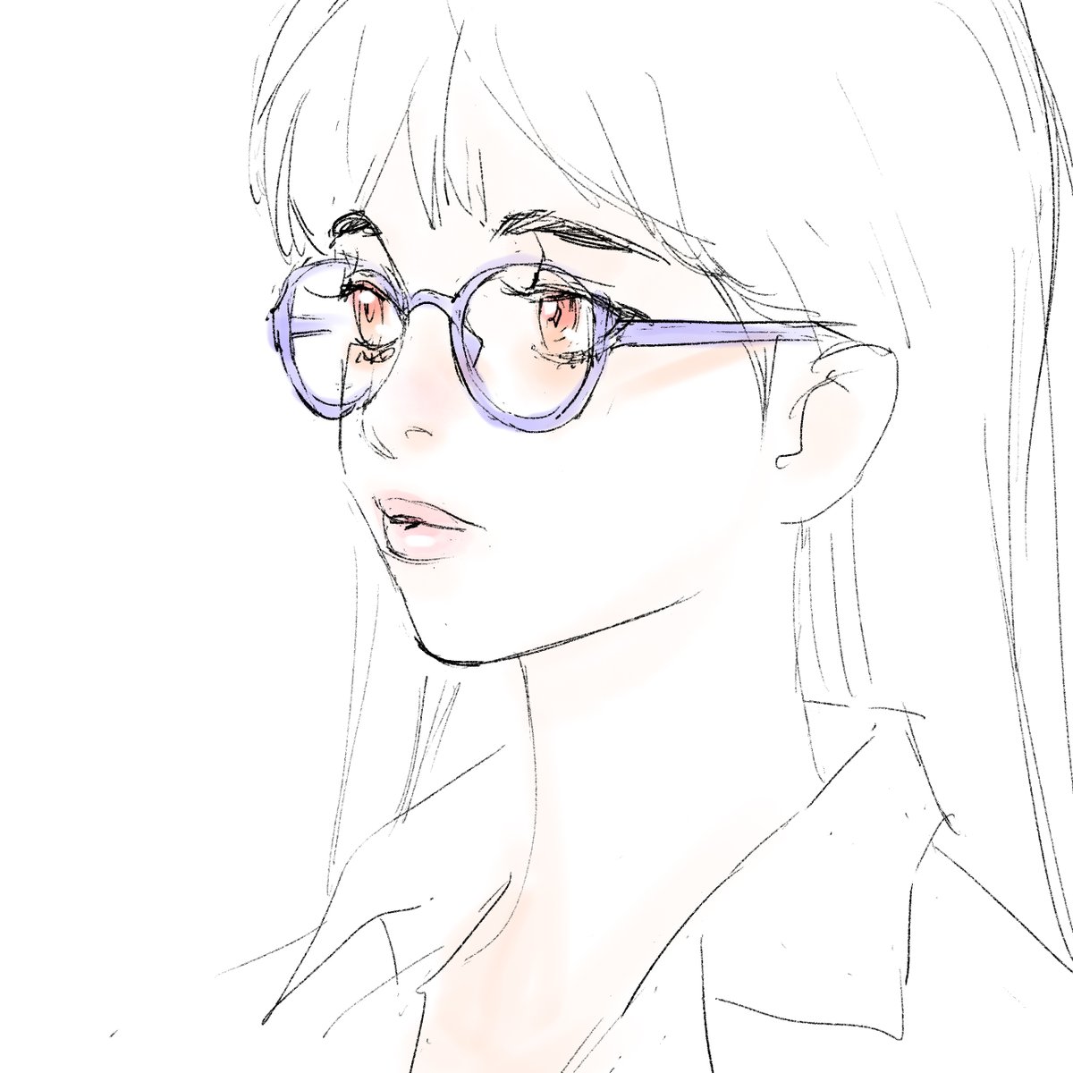 「世の中ぼんやり見えてるくらいが丁度いいんですよ〜 」|内田美奈子のイラスト