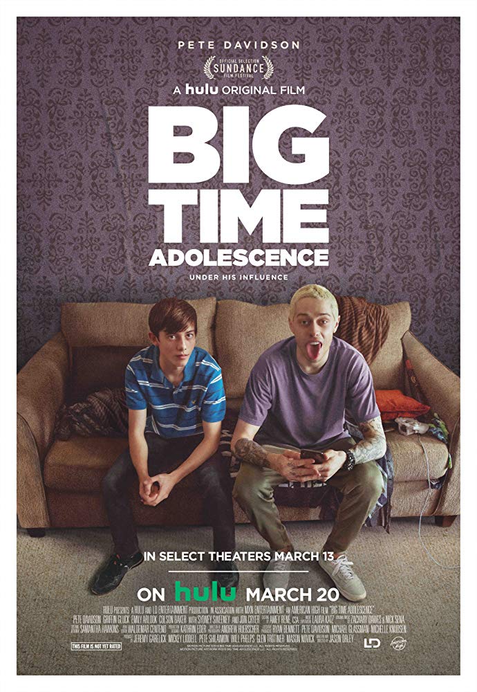  #BigTimeAdolescence (2020) I enjoyed this movie so much, it's really a good coming of age story, it's certainly nothing new but still it's fun and enjoyable.The cast is really good. It's honestly surprising, it is funny and well paced, and it has some emotional moments.