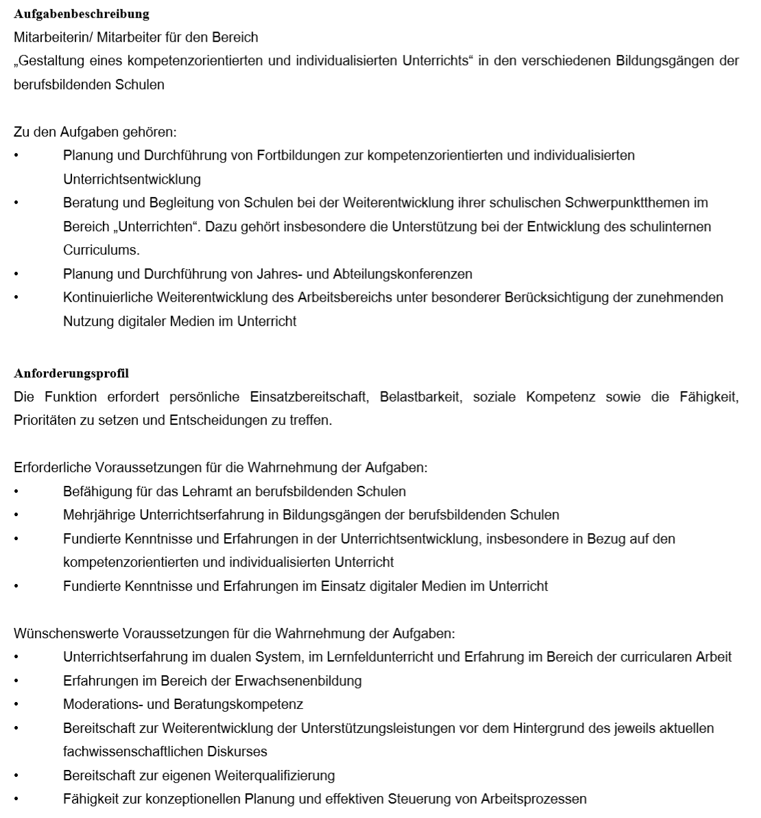 DTredop's tweet photo. Stellenausschreibung
Das Referat Berufliche Bildung (https://t.co/DOcfS5JvOY) sucht Verstärkung für Fortbildung+Beratung im Bereich
"Kompetenzorientierten und individualisierten Unterricht an BBS".
Stellenanteil: 40%; Beginn: 01.08.20
Bewerbungsschluss: 16.04.20
#twlz #EddateHH https://t.co/NADokGR3lw