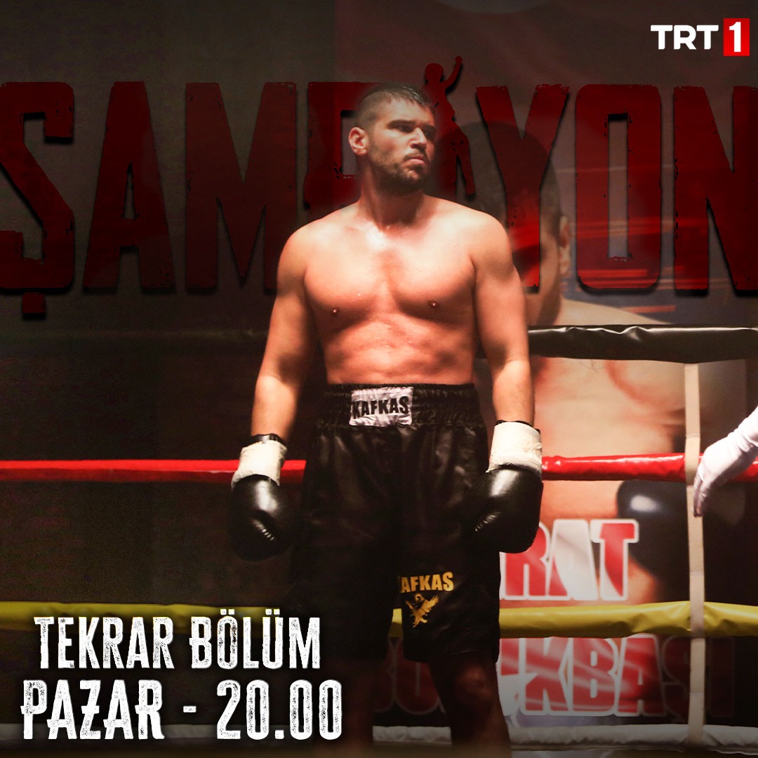 #Şampiyon tekrar bölümüyle Pazar 20.00'de #TRT1'de!
<a href="/trt1/">TRT 1</a>