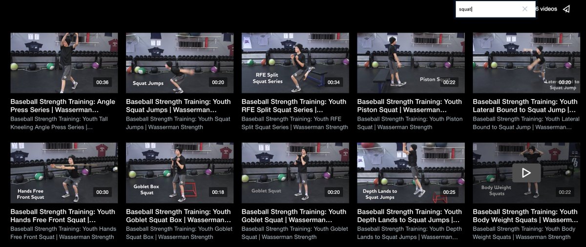 Wass_Strength's tweet photo. Here's our FREE Exercise Video Library since you're stuck inside and won't be able to get to a gym! Check it out and find some ways to stay strong and keep your mind right! #baseball #softball #youngbloods #youth #HLT 

https://t.co/ma83nFVFZO https://t.co/NZN5XUUyOz