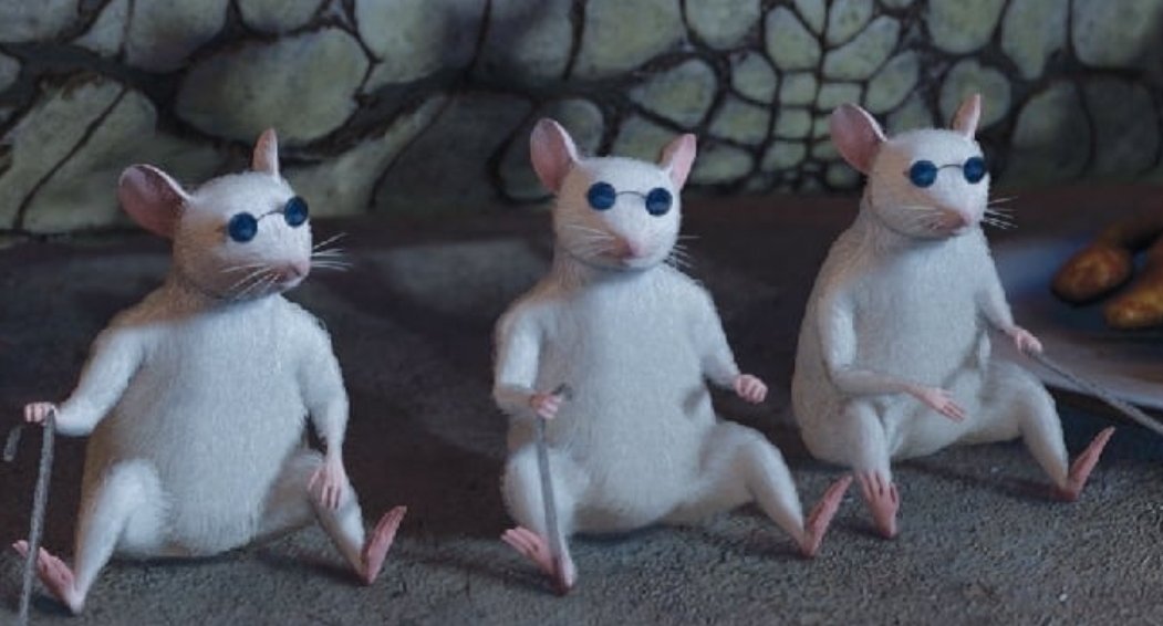 new rules as the three blind mice : a thread [ @newrulestweets]