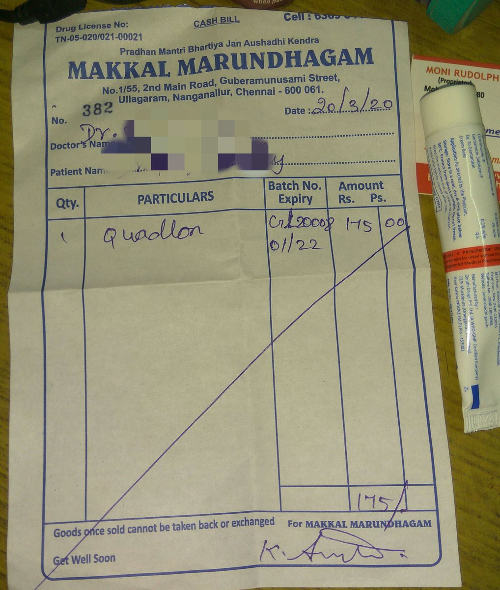 roamingraman's tweet photo. தகவல்: மோதி ஜி கொண்டு வந்துள்ள, "ஜன் ஒளஷதி" (மக்கள் மருந்தகம்)யில் டெட்டால் /Savlon க்கு இணையான திரவம் Rs 175/Ltr கிடைக்கிறது.
#MRP_பார்த்து_அஞ்சாதீர்

வேண்டுகோள்:தேவைக்கு அதிகமாக ஸ்டாக்குக்கு வாங்காதீர்கள்

Attn: @dhivyasridivi 

பிகு: எல்லா மருந்தும் 60-70% வரை விலை குறைவு https://t.co/JXx1kA5Pjz