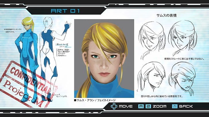 If you didn't play Metroid Other M you're missing out on some stellar concept art 