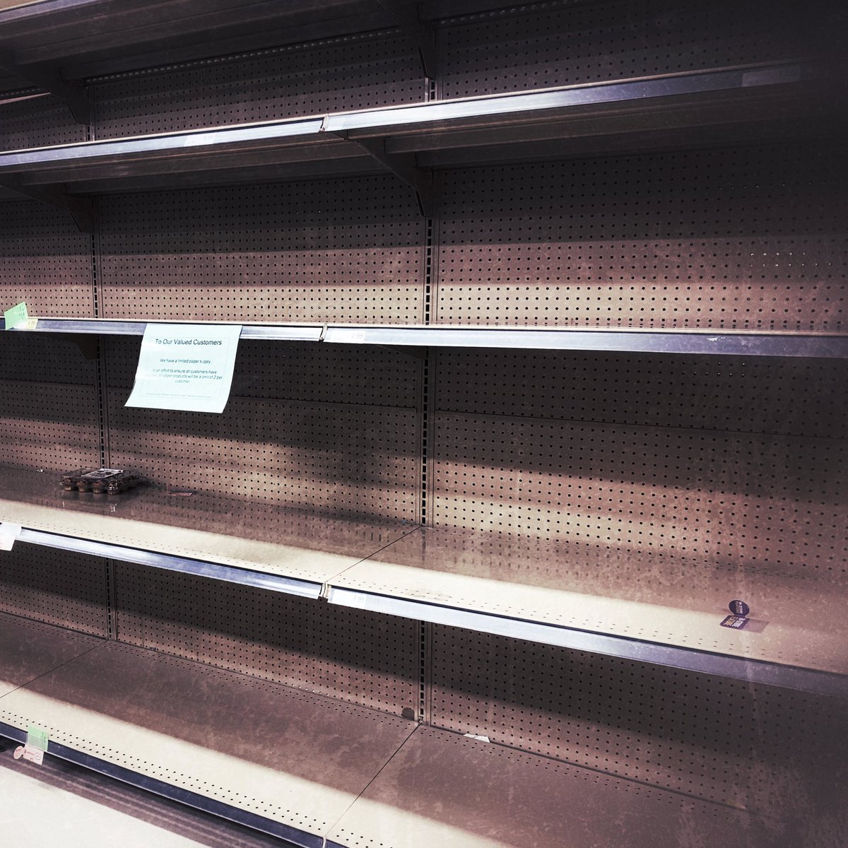 TpsSafety's tweet photo. A state of emergency does not mean we should panic. Fear-buying leads to some people not being able to get any necessities. Everyone be safe, calm and kind to one another. #Covid_19 #torontosafety #bekind #spareasquare https://t.co/JxeI7jDOI0
