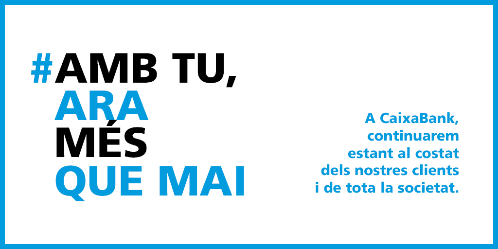 CaixaBank tweet media