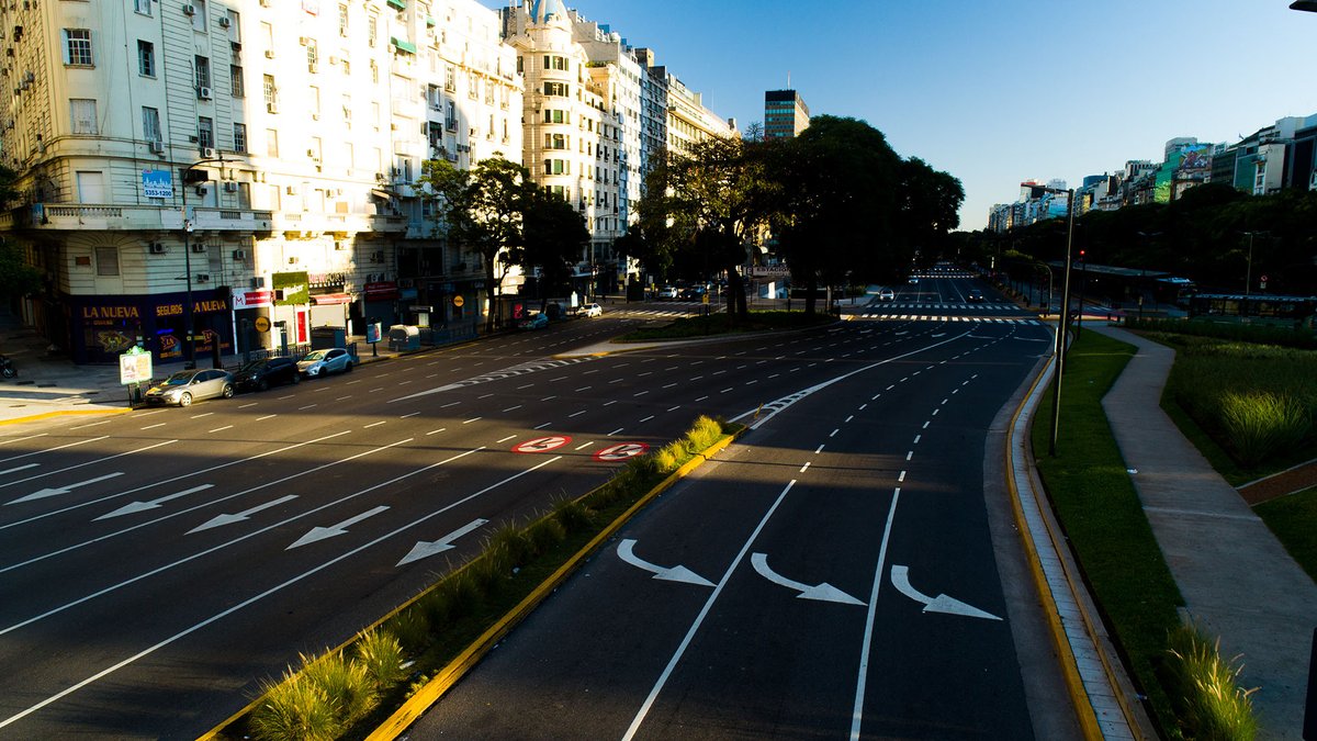 FMVG🌱 on Twitter: "Postales de Buenos Aires en cuarentena By ...