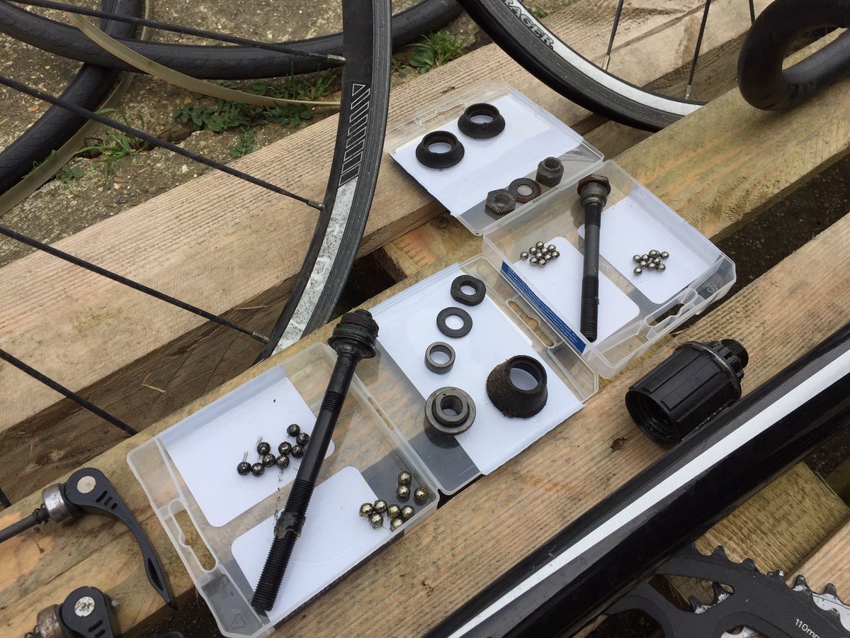 gbcyclesShop's tweet photo. When you book a Geoffrey Butler Gold service and we tell you our workshop will carefully fully strip you bike we do mean it. #GoldService #GBCycles https://t.co/zOxnabuRvs