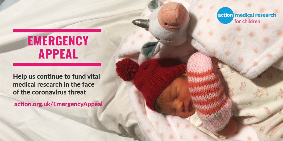 actionmedres's tweet image. Whilst the world is turned upside down by coronavirus, vulnerable children and families still need our help – now and always – to develop treatments, vaccinations and cures that could save lives. Please help us continue to fund vital medical research bit.ly/2xcWflf