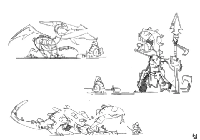 Monster Doodles. 