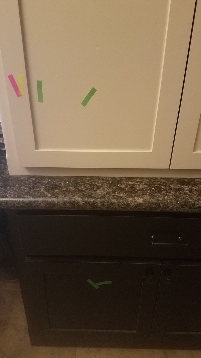 cherish_vance's tweet photo. Day 7 of Isolation.
Tiny coworker has found fluorescent post-its. We will still be finding them by Christmas, I'm sure.
#dissertation #GradSchoolMom #UnexpectedHomeschooler https://t.co/gMYE8Ll1FD