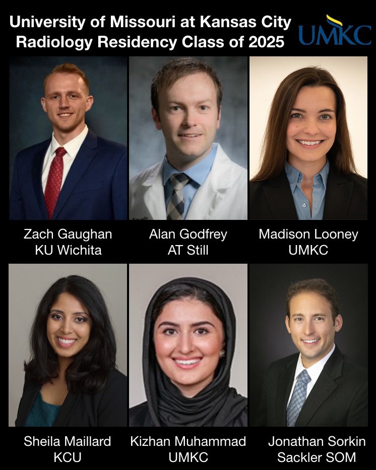 UMKC Radiology (@umkcrads) on Twitter photo So proud to announce our new Class of 2025!! Looking forward to meeting and working with this amazing group! Congratulations! ๐๐๐
<a href="/UMKCmedschool/">UMKC School of Medicine</a> <a href="/UMKC_RIG/">UMKC_RIG</a> <a href="/UMKC/">UMKC</a> <a href="/amykpatel/">Amy K. Patel, MD</a> <a href="/MadisonLooney4/">Madison Turner</a> <a href="/KizhanMuhammad/">Kizhan Muhammad, MD</a> <a href="/JBuckleyMD/">Jennifer R Buckley, MD MBA</a> <a href="/koolkpMD/">Kirang Patel, MD</a> <a href="/gmleemd/">Gregory Lee</a> <a href="/julia_asmar/">Julia M Asmar, MD</a> <a href="/HannahSinghal/">Hannah Singhal, MD</a> @kkrish14 So proud to announce our new Class of 2025!! Looking forward to meeting and working with this amazing group! Congratulations! ๐๐๐
<a href="/UMKCmedschool/">UMKC School of Medicine</a> <a href="/UMKC_RIG/">UMKC_RIG</a> <a href="/UMKC/">UMKC</a> <a href="/amykpatel/">Amy K. Patel, MD</a> <a href="/MadisonLooney4/">Madison Turner</a> <a href="/KizhanMuhammad/">Kizhan Muhammad, MD</a> <a href="/JBuckleyMD/">Jennifer R Buckley, MD MBA</a> <a href="/koolkpMD/">Kirang Patel, MD</a> <a href="/gmleemd/">Gregory Lee</a> <a href="/julia_asmar/">Julia M Asmar, MD</a> <a href="/HannahSinghal/">Hannah Singhal, MD</a> @kkrish14