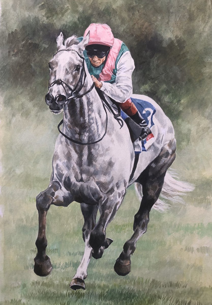 horseart1's tweet photo. MARCH GIVEAWAY. To win a copy of one of these four Limited Edition prints, just follow me, comment either #Logician #Stradivarius #Enable or #Frankel and retweet. Competition ends 31st March https://t.co/gZJWh9sszQ