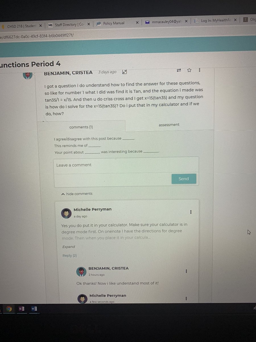 Parlay for the win today!! #mustangslearnathome #elearning #mortonpride