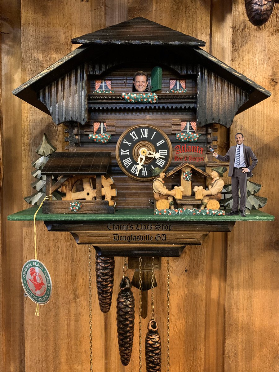 Champsclock's tweet photo. @PaulFromFox5 @GoodDayAtlanta Some clocks need no introduction. https://t.co/ntbJ896jfK