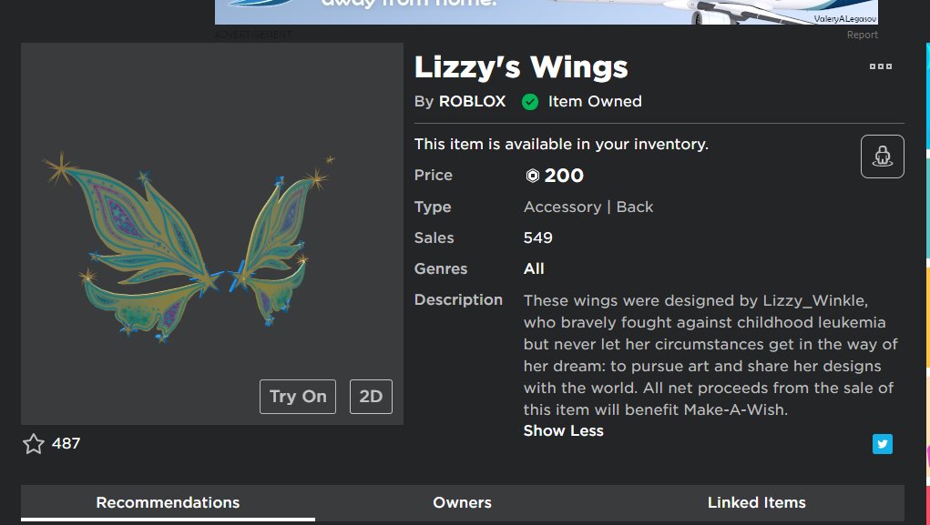 Beeism On Twitter Lizzy S Wings Are Available Now All Net