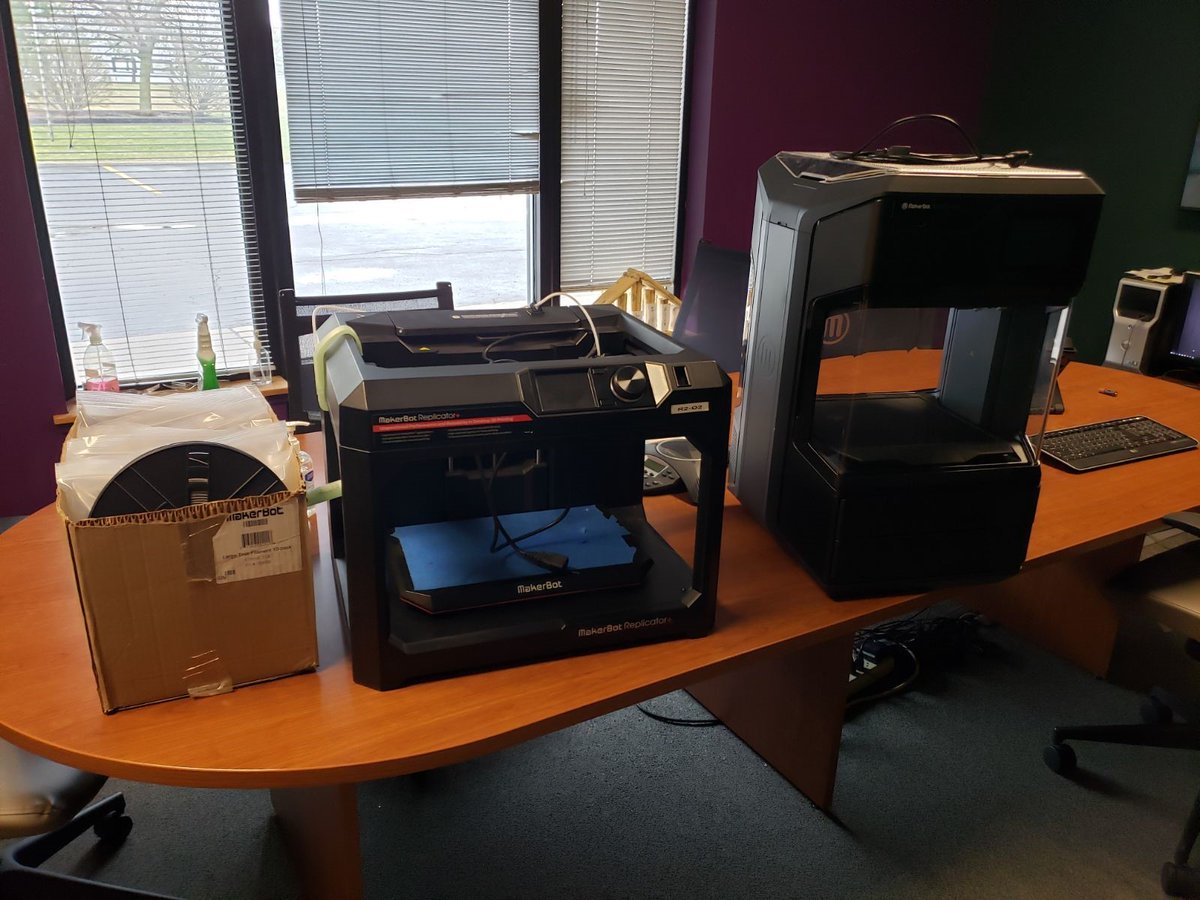 CADimensions is teaming up with a a Syracuse local company to help #FlattentheCurve. We're moving many of our 3Dprinters, such as our <a href="/makerbot/">MakerBot</a>, to our Syracuse office to #3Dprint face shields to help protect healthcare professional from #COVID19.