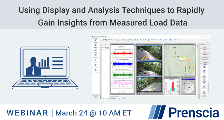 HBMPrenscia's tweet photo. Learn about new ways to rapidly gain insights from measured load data with display and analysis techniques in GlyphWorks from nCode Software on March 24th. Learn more and register: https://t.co/hrVx1MPOjn https://t.co/UProVVYLji