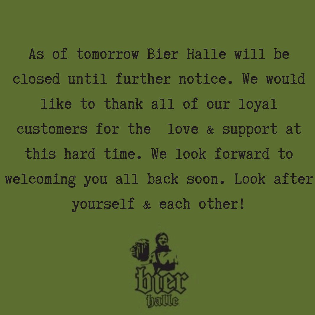 “It’ll all end in biers” ❤️🍻