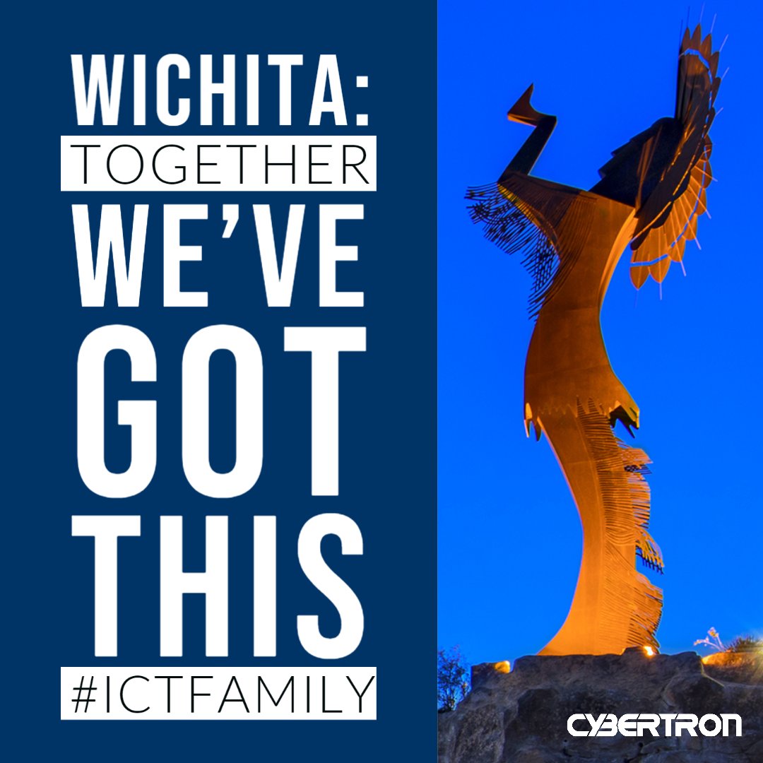 If we know anything about Wichita we know this:
We are a family. We will get through this together because of the amazing, caring people that make this city home.

'Look for the helpers.' - Fred Rogers

Wichita Is Family. #ictfamily