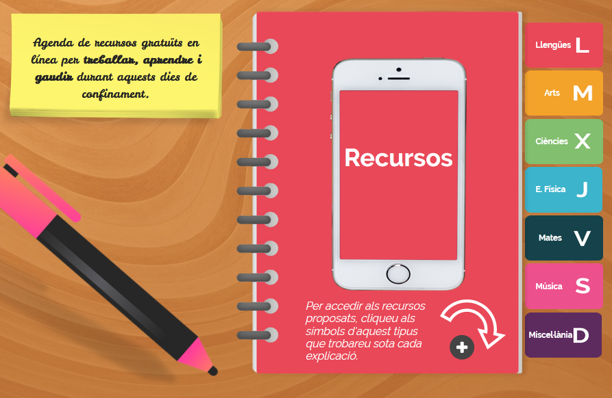 INSJoanOro's tweet photo. La nostra companya Mª Teresa Martí ha fet un magnífic recull interactiu de recursos i suggeriments que ens estalvia alguns clics i facilita la cerca. I no sortim a aplaudir al balcó perquè....😉
▶️https://t.co/vRI8DxMHPU https://t.co/mcCbZarUX6
