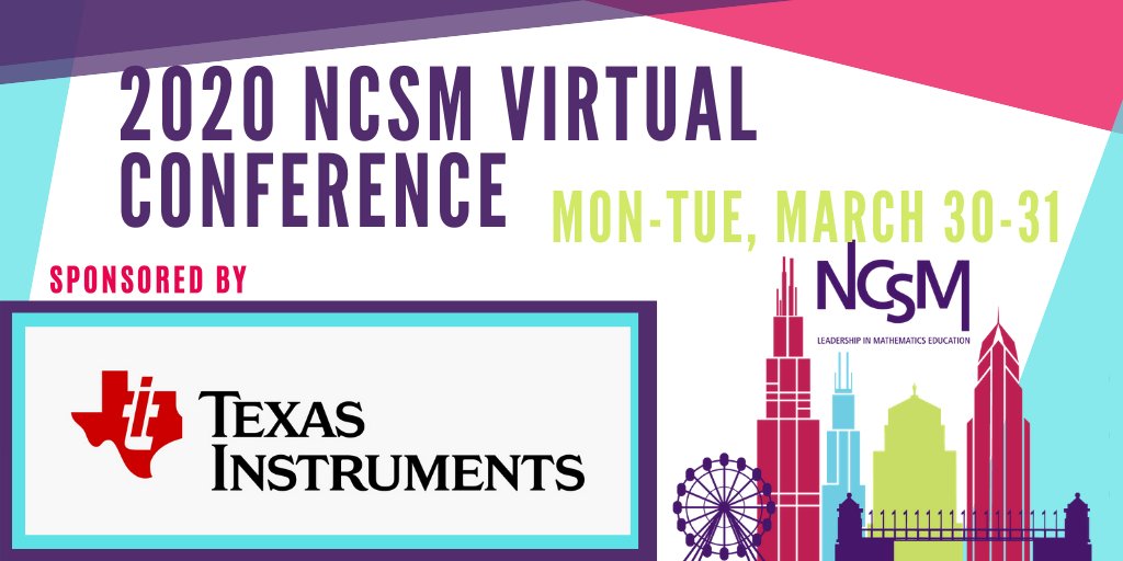 MathEdLeaders's tweet image. Missing the Chicago &quot;Math Week&quot;?  Thanks to @TICalculators we are excited to announce 
a new learning event for math leaders.   Stay tuned for more details early next week!!
