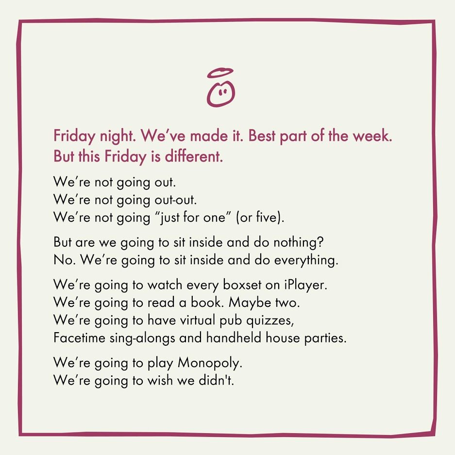 innocent's tweet image. We&apos;re going to carry on.