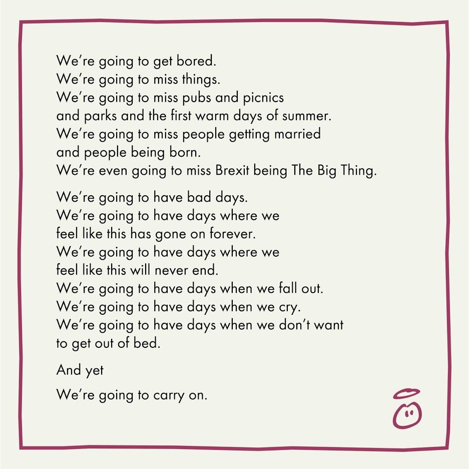 innocent's tweet image. We&apos;re going to carry on.