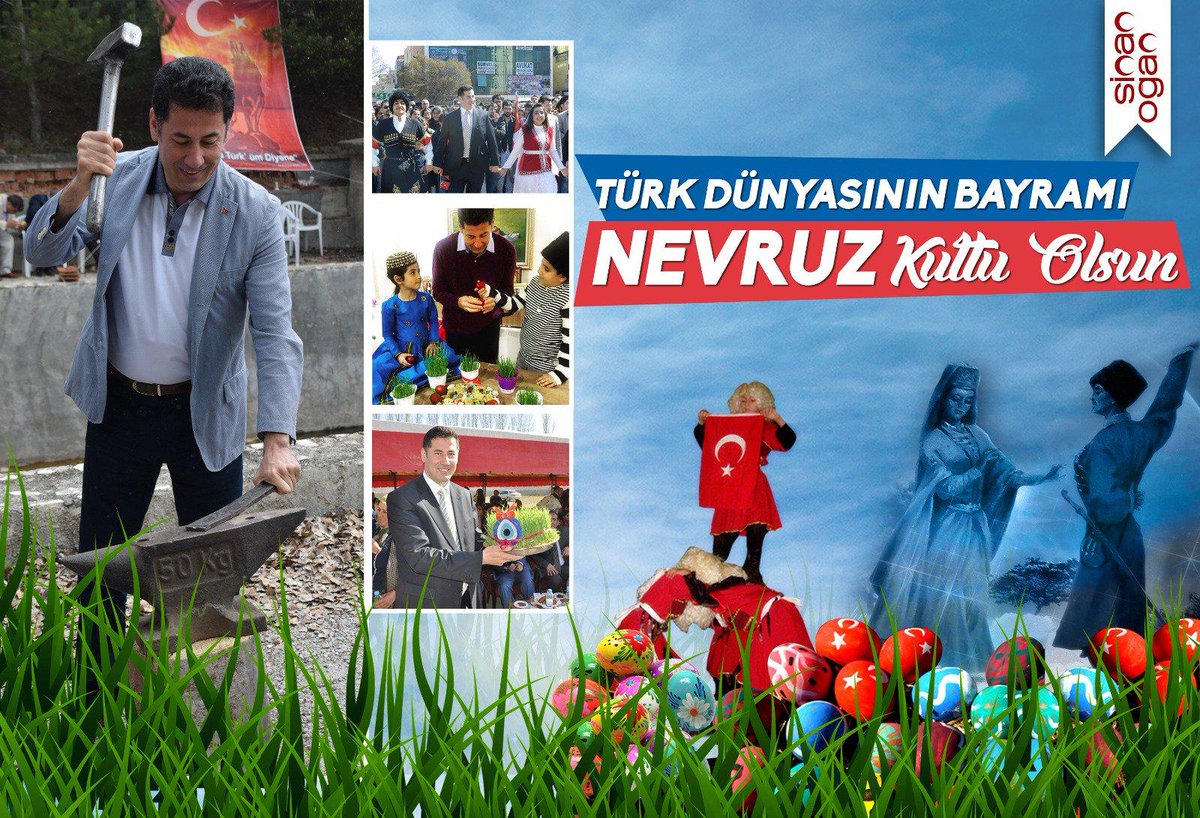 Nevruz Bayramanızı kutlar, bolluk, bereket ve bugünlerde ihtiyaç duyulan sağlıklı günler dilerim...
Türk'ün Bayramı #Nevruz, Ergenekon'dan çıkış, yeniden doğuştur. Yeniden doğuşlara şahit olacağımız nice Nevruzlara...
🇹🇷🇦🇿🇰🇿🇰🇬🇹🇲🇺🇿
#BuNevruzdaEvdeyiz