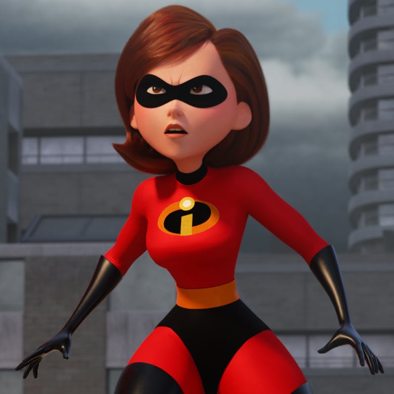 Happy birthday also to the voice of Elastigirl herself, Holly Hunter! 