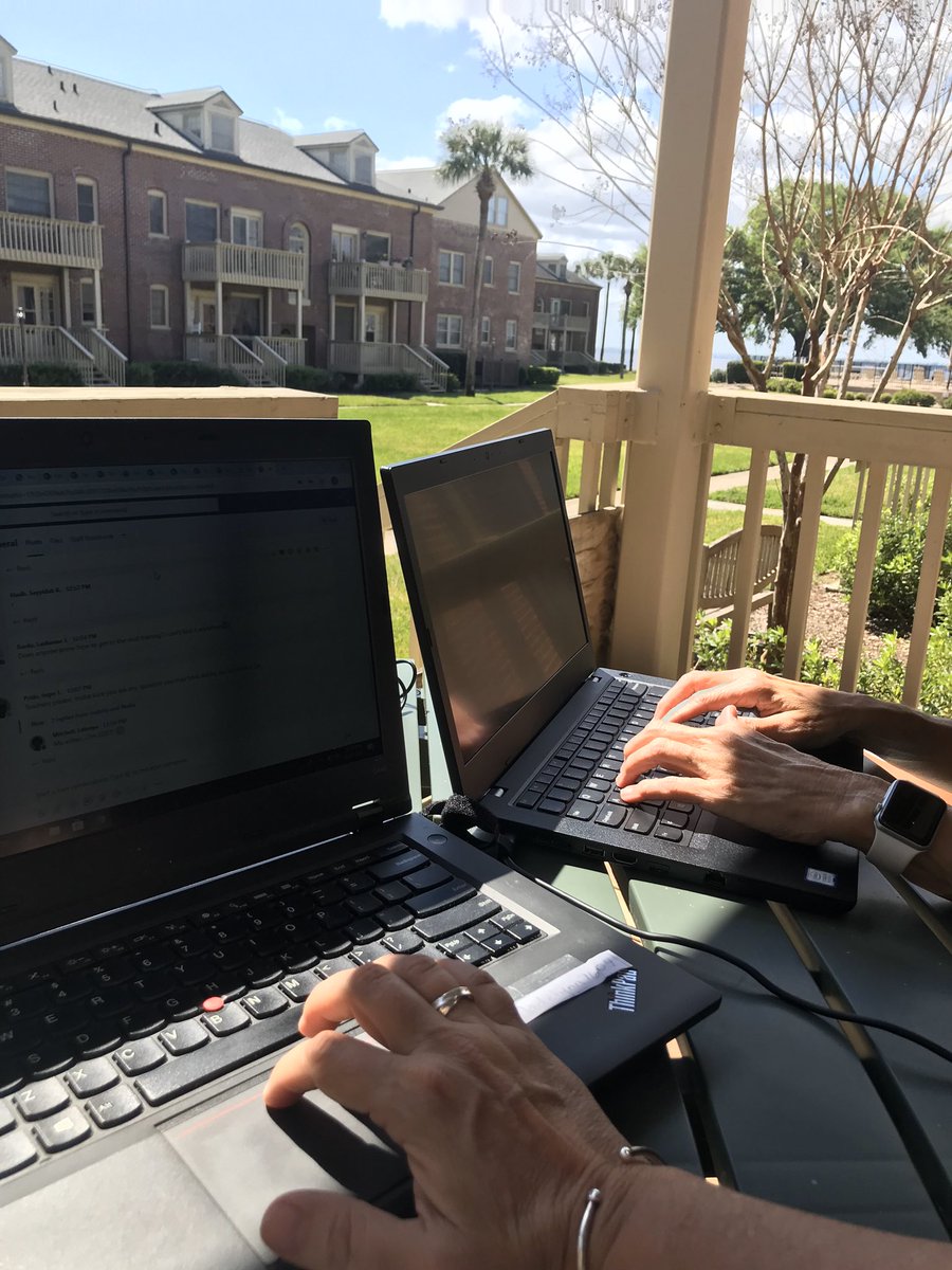 The <a href="/DuvalSchoolsCTE/">DCPS Career&Tech Ed</a> Instructional Specialists are helping <a href="/DuvalSchools/">DCPS</a> teachers prepare to teach online. #DuvalHomeroom