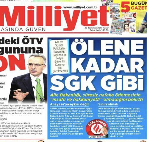 #NafakaYasasıMeclise