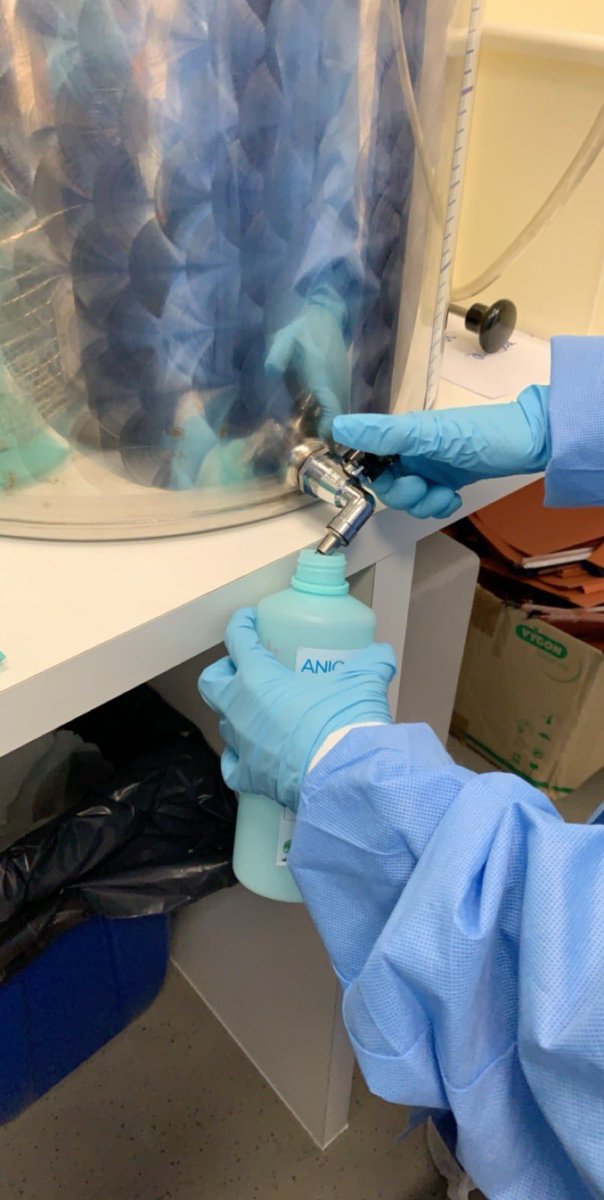 jm_defour's tweet photo. Les professionnels du @CHBastia sont formidables (3). Depuis aujourd’hui, la pharmacie du @CHBastia assure la production de Soluté Hydroalcoolique. La protection de nos professionnels et de nos patients est la priorité. #Covid_19 https://t.co/gyyTsehba5