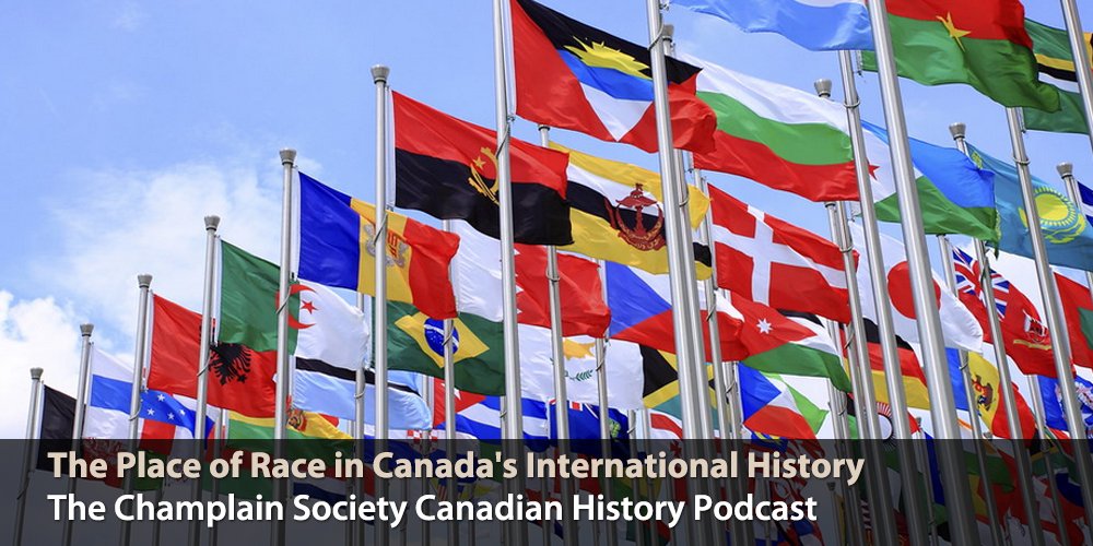How has race shaped Canada’s international encounters and its role in the world? Listen to the new <a href="/ChamplainSoc/">Champlain Society</a> #CdnHistory podcast episode bit.ly/WTYrac “The Place of Race in Canada's International History”