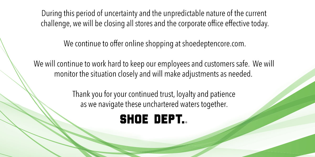 shoe dept encore coupons in store