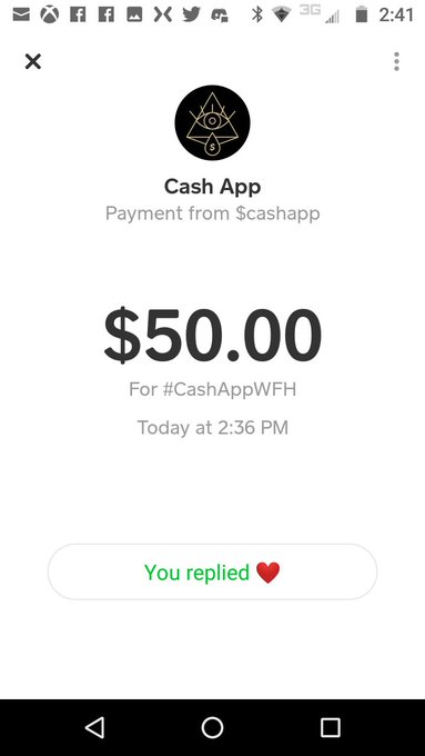 JUST GOT AN AMAZING $50 FROM @CashApp  for #CashAppWFH https://t.co/2MZtyKtZ5p<a class="tags" target="_blank" title="On Twitter" href="/?out=eyJ0eXAiOiJKV1QiLCJhbGciOiJIUzUxMiJ9.eyJpYXQiOjE3MjYyODQzOTYsImlzcyI6InR3cG9ybnN0YXJzLmNvbSIsIm5iZiI6MTcyNjI4NDM5NiwiZXhwIjoxNzU3ODIwMzk2LCJyZWRpcmVjdF91cmwiOiJodHRwczovL3R3aXR0ZXIuY29tL0Nhc2hBcHAifQ.B4bVrYvFlyHNbStzHaYrsmbJ1MvH4p6ZlWszYmXMVCh0XQ6ZRT7HnOKy68KTuD5aLJSrfAvF2LrpeFKkSxClpw">@CashApp</a><a href="/tag/cashappwfh"class="tags">#CashAppWFH</a>