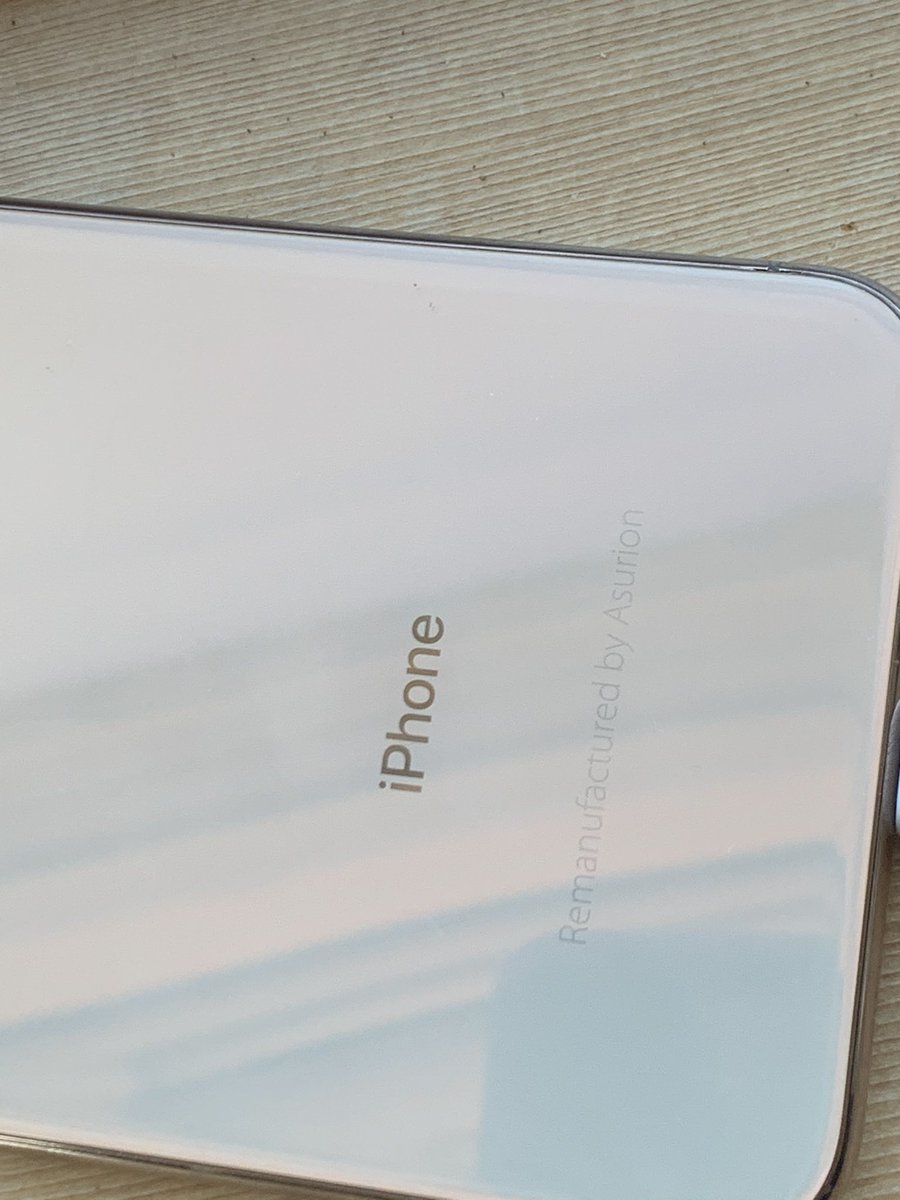 Staciianna's tweet photo. It took me 5 days with barely any help from Asurion to get this . According to them transforming this apple into Asurion is part of the deal .  Waste of time and money @verizon #asurion https://t.co/jl9PCC5MU4