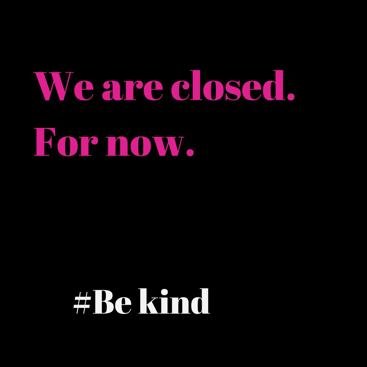 We are gutted but it is socially inappropriate to keep trading. Hopefully we can continue to give you good content but for now we are licking our wounds and watching cartoons with the kids. #BeKind
