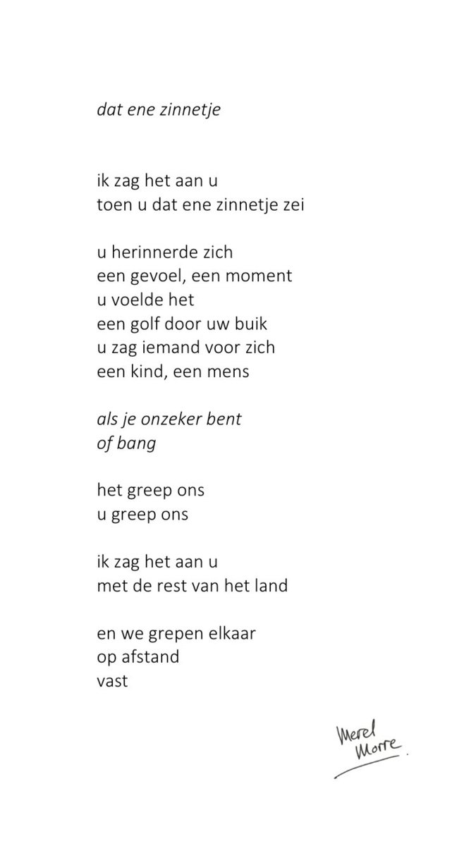 ik zag het aan u
#toespraak #koning