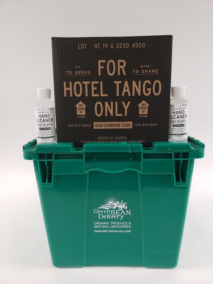 BIG THANK YOU to our friends <a href="/HotelTangoIndy/">Hotel Tango Distillery</a> for bringing us a fresh batch of hand sanitizer today! 

This will help keep our team and members safe as we fulfill grocery orders!

#Indy #LoveIndy #HotelTango #SupportLocal #SupportSmallBusinesses
