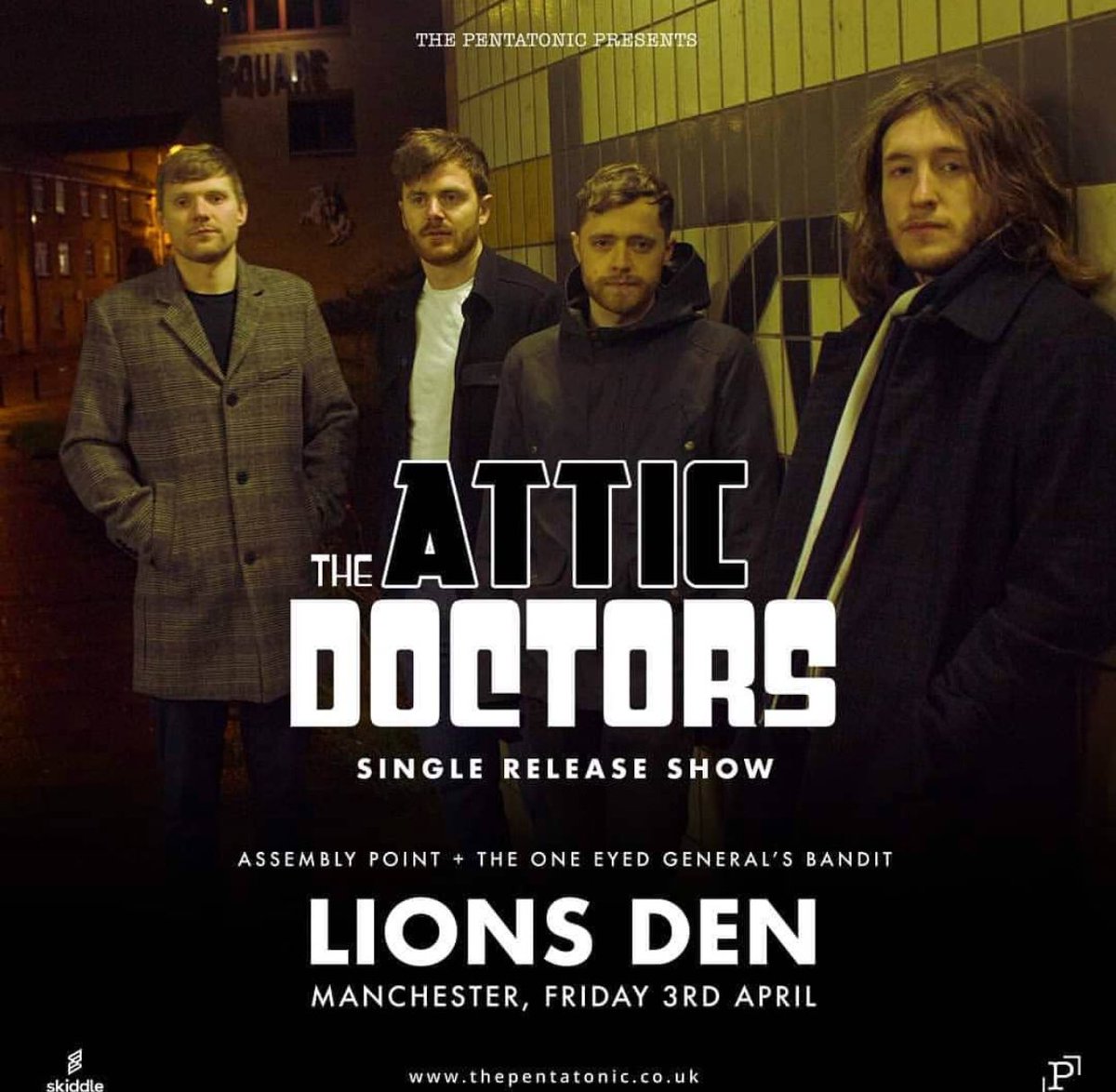 Goes without saying that the gig at Lion’s Den is postponed till further notice. 
In the meantime go and see if those elderly folk that live near you need a shop run or anything