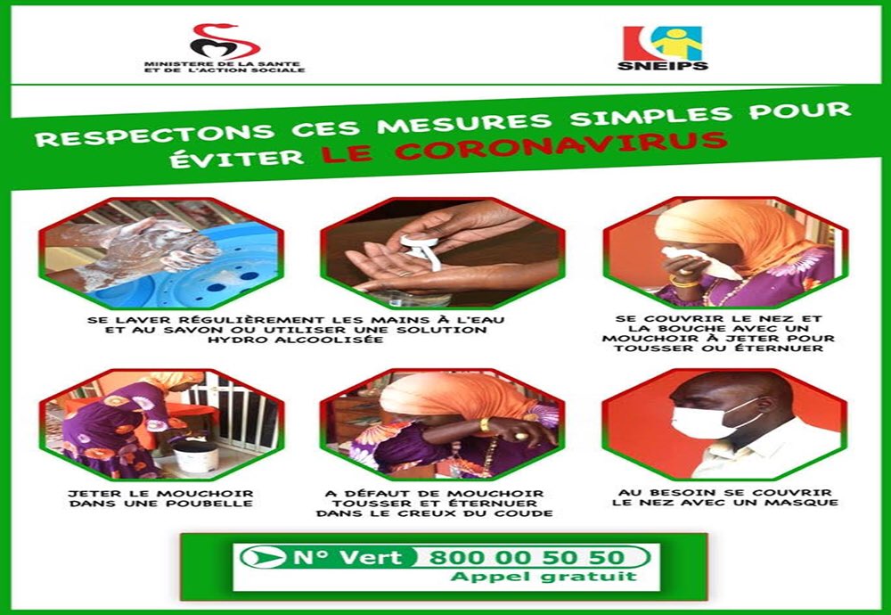 agence_digital's tweet photo. Le Covid-19 c’est du sérieux.
Respectons ces mesures d’hygiène et obéissons aux règles édictées par nos agents de santé.
#xekhakcorona #daancorona https://t.co/QD1Q59F2kF