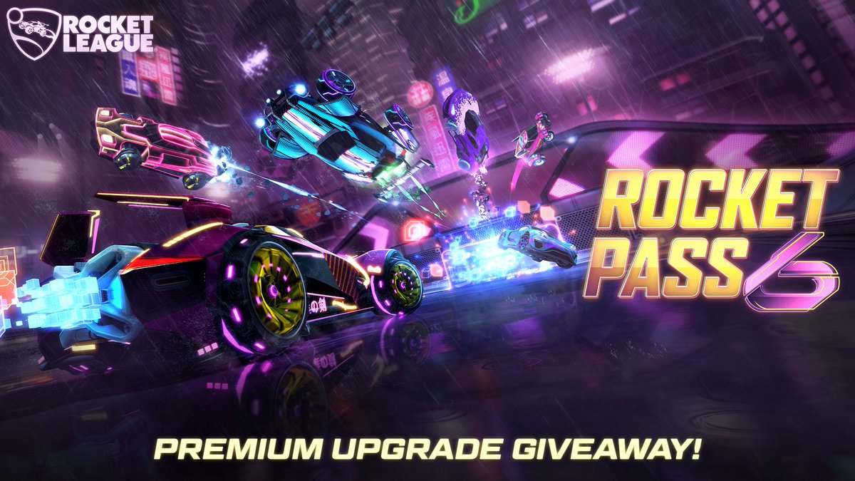 ROCKET PASS 6 GIVEAWAY!

The kind folks at psyonix have once again given me 5 codes to give away (any platform!) 🙏🏼

TO ENTER:
Simply follow me ☑️ and retweet! 

⏳ending on march 25 at 1pm PST⌛️

Good luck to everyone entering! This is the best rocket pass yet! #ad #43Nation 😍